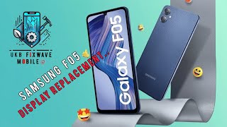 Samsung Galaxy F05 Display Replacement🔧📱 | Full Repair Process Step by Step✅
