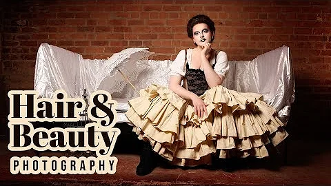 HAIR & BEAUTY PHOTOGRAPHY | Shabby Chic Bed & Fire...
