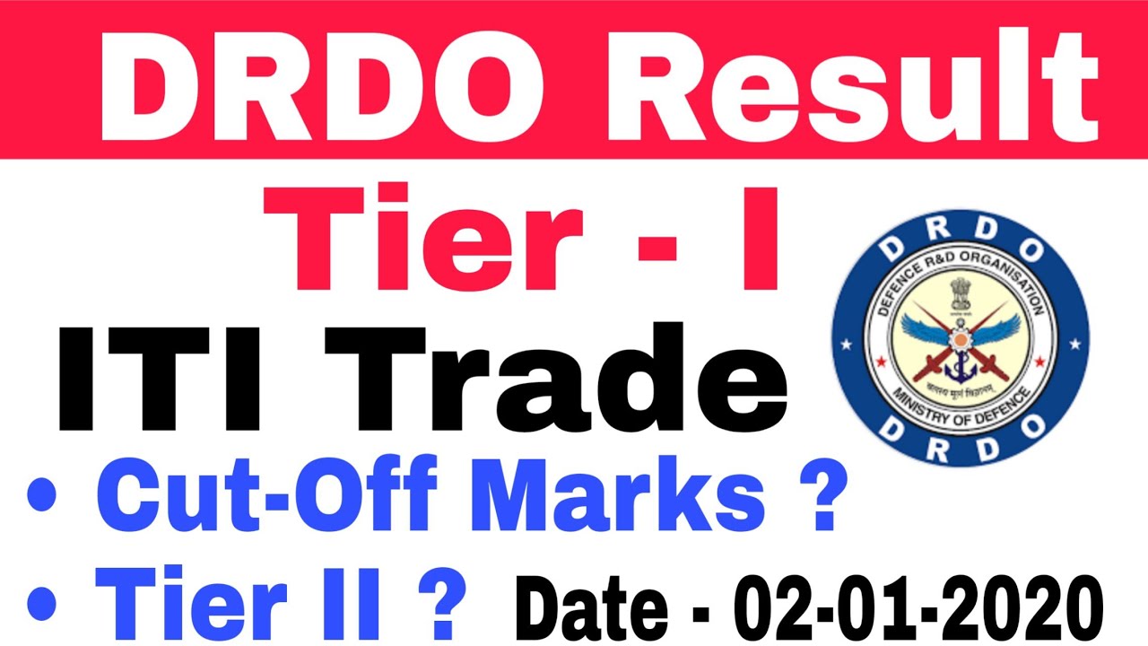 DRDO Result Out || Tire - I || ITI Trade