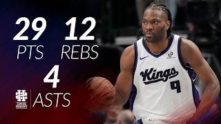 Precious Achiuwa 29 pts 12 rebs 4 asts vs Mavericks 25/26 season