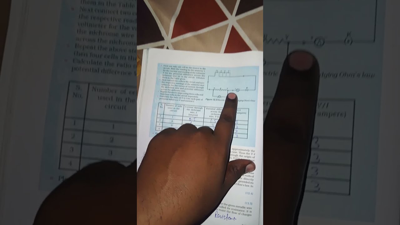 Activity 11 1 old Book 12 1 Class 10th Science Ch Electricity Activity 11 1 old Book 12 1 Class 10th Science Ch Electricity