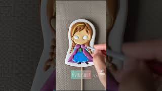 Анна из мультфильма «холодное сердце» #frozen #холодноесердце #анна #пряник