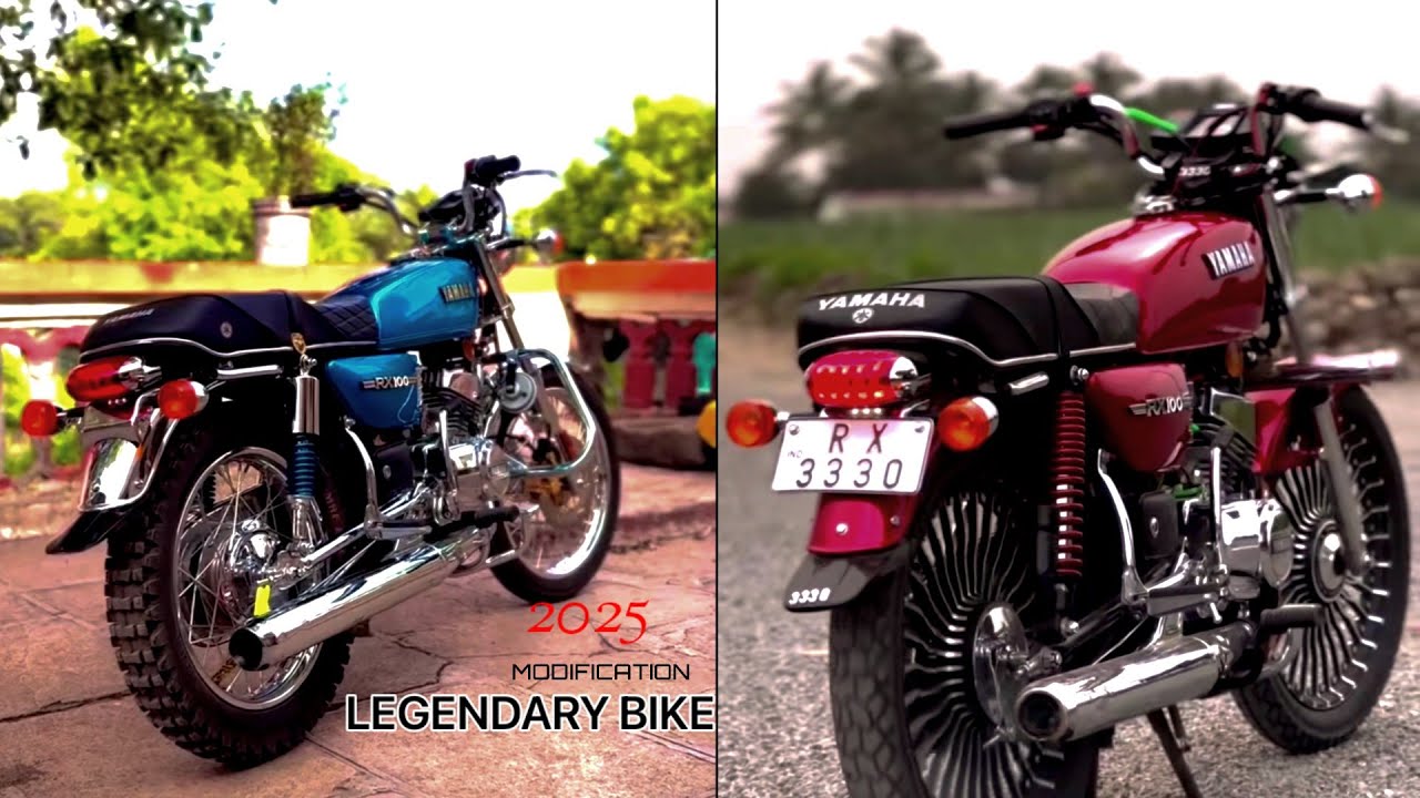 Yamaha Rx 100 Mod Yamaha rx modified / Yamaha rx 100 / How To Make Rx Modification Video ...