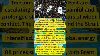 #MiddleEastCrisis #StraitOfHormuz #OilPrices #EnergyCrisis #BreakingNews #GlobalEconomy #Lebanon