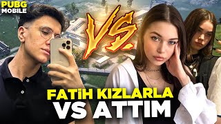 2 FATİH KIZLA VS ATTIM!!  PUBG MOBİLE