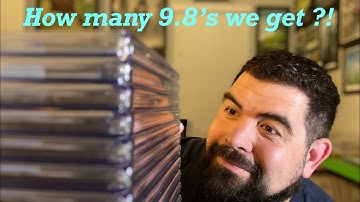 CGC Unboxing 25 Prescreen Modern books! How many 9.8’s are in the box !?