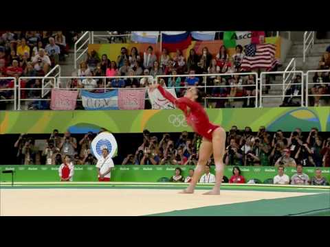 Aly Raisman (USA) - Rio 2016 - FX - Individual All-Around Final