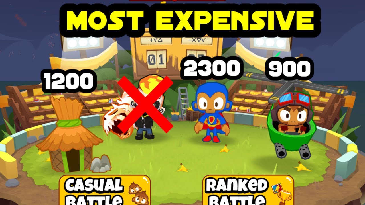 So I used the *MOST* expensive strategy in Bloons TD