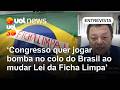 Congresso quer jogar bomba no colo do Brasil ao mudar Lei da Ficha Limpa, diz criador da lei