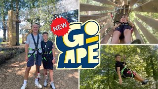 GO APE - Treetop Challenge BRAND NEW Chelmsford, Essex | High Ropes Course with Zip Lines