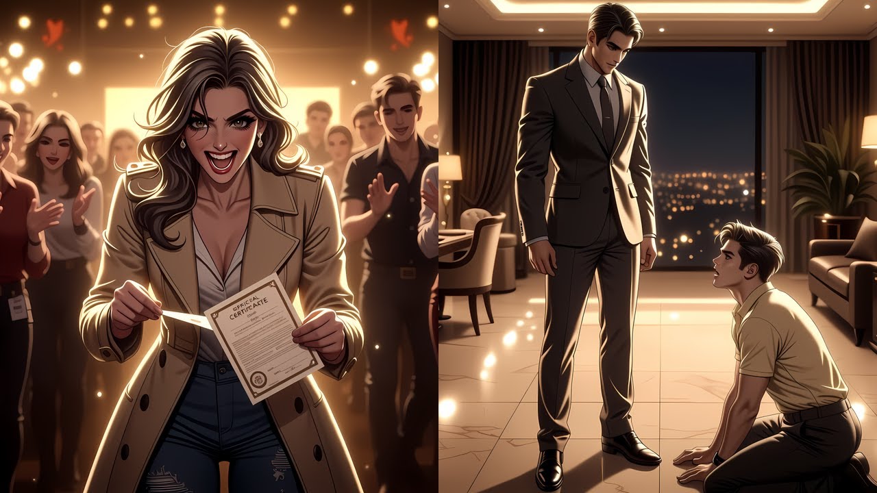 📕She tore our marriage certificate for a game. So I destroyed her life.