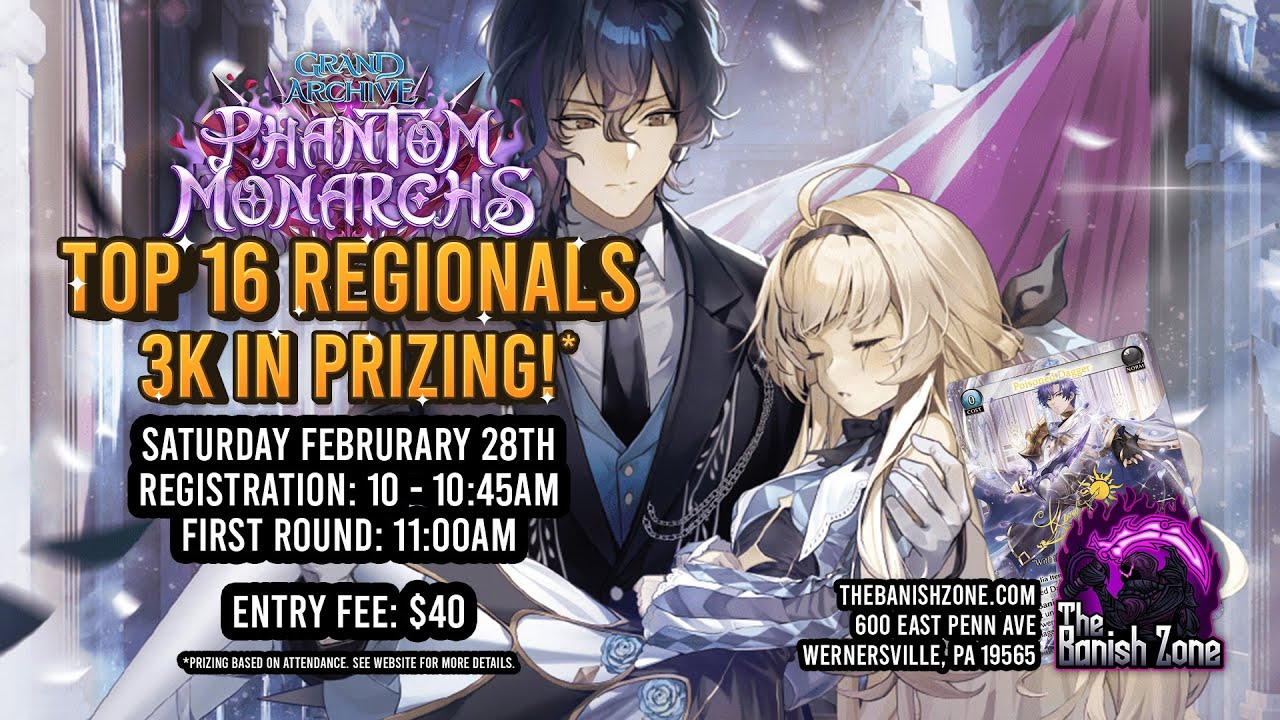 PA 3K Grand Archive Regionals Hosted by The Banish Zone