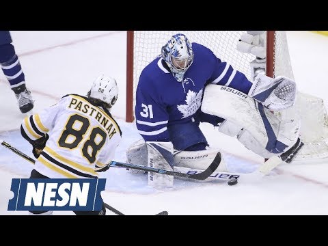 Frederik Andersen Stands Tall For Maple Leafs vs. Bruins In Game 3