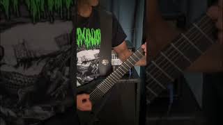 Vicar Blood-Resist full play through on my channel #deathmetal #solarguitars #guitar #guitarplaying