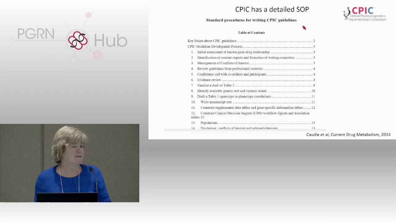 Collecting and Curating the Evidence for Pharmacogenetic Implementation ...