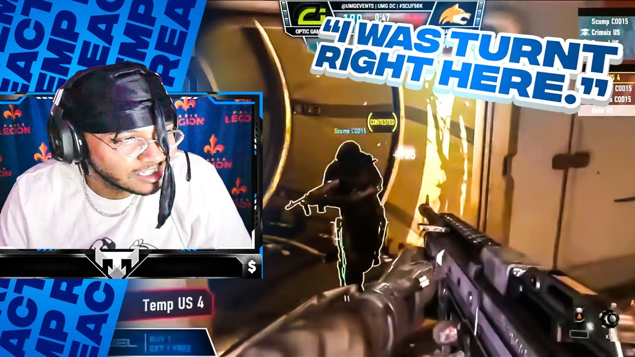  Most CRACKED Pro Plays in Call of Duty HISTORY!! Temp Reacts!!