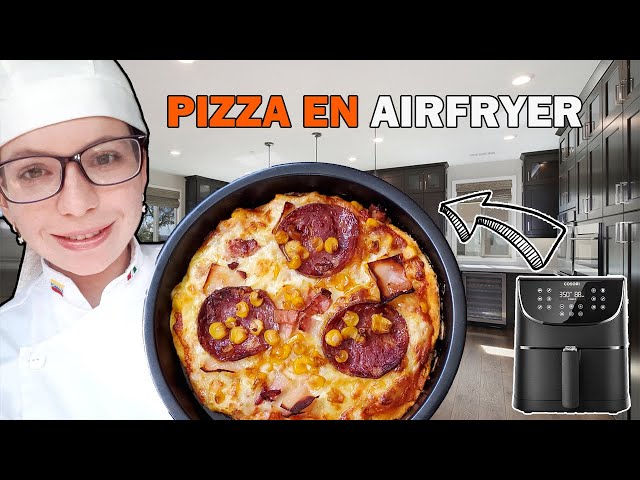 Cómo hacer la pizza casera más saludable con la freidora de aire