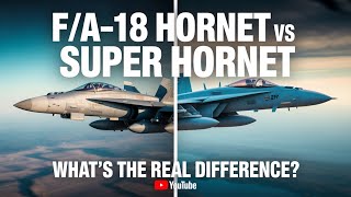 F/A-18 Hornet vs Super Hornet – What's the Real Difference? 🛫💥