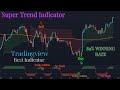 Buy Sell Signal Indicator Tradingview | Trend Finder Indicator for Entry and Exit With Super Trend
