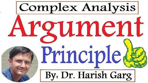 Argument Principle | Complex Analysis | Easiest Way