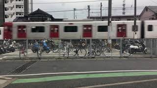 【レア】波多江駅305系発車&303系到着