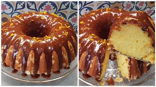 orange cake recipe /  gâteau moelleux à lorange