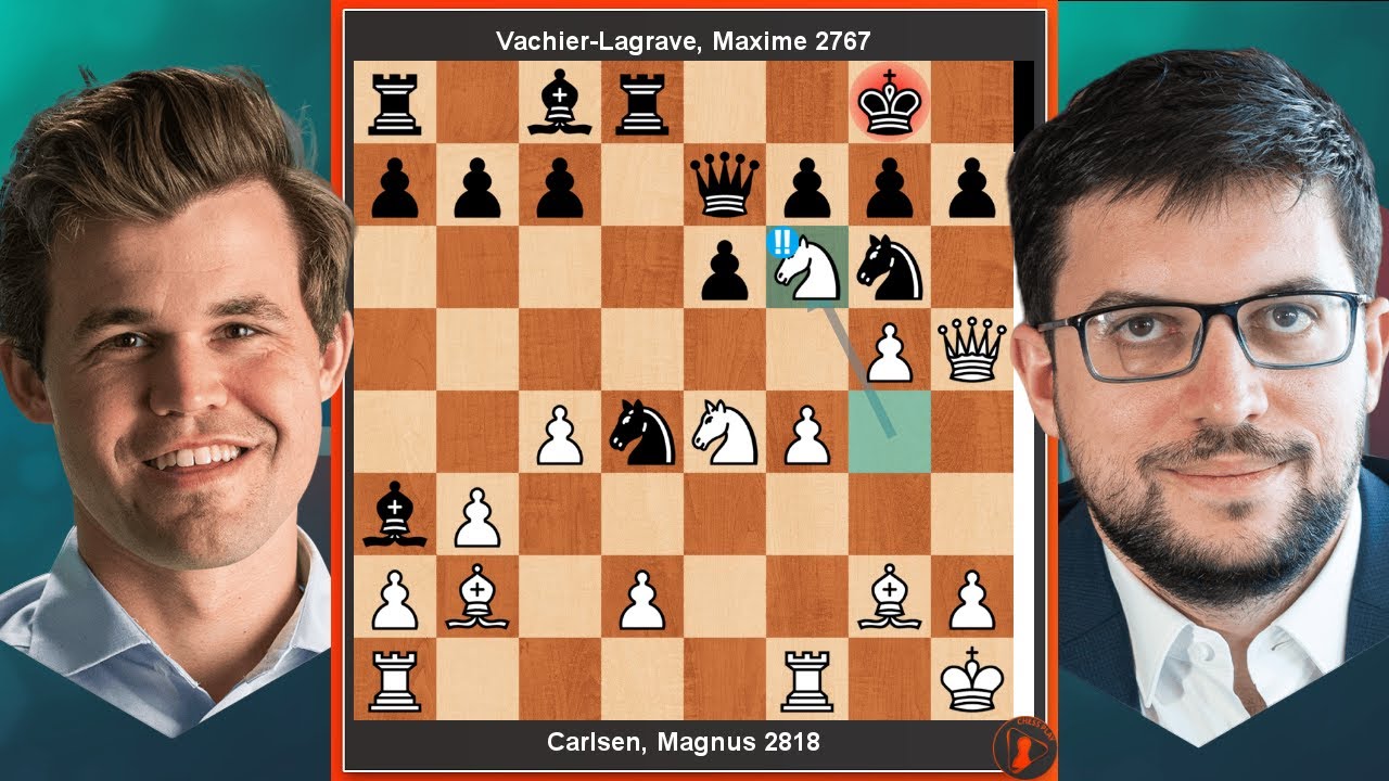 Grand Chess Tour on X: The man of the hour! Maxime Vachier-Lagrave  defeated Magnus Carlsen and is now leading the tournament! #Sinquefieldcup  #GrandChesstour  / X