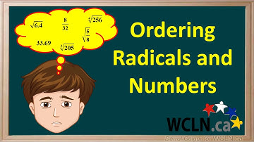 WCLN - Ordering Radicals and Numbers