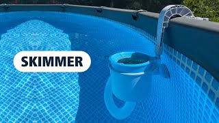 SKIMMER INTEX Deluxe - Mantén Limpia la Superficie de tu Piscina ? | INSTALACIÓN