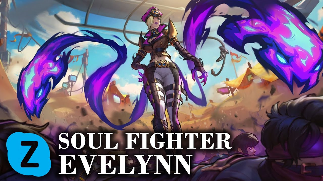 RIOT ARREGAÇOU COM ESSAS NOVAS SKINS SOUL FIGHTER! A MELHOR SKIN DA EVELYNN  COM CERTEZA 