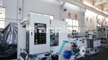 HP-RD1050 Fully Automatic Interleave Draw Tape Rolling Garbage Plastic Bag Machine