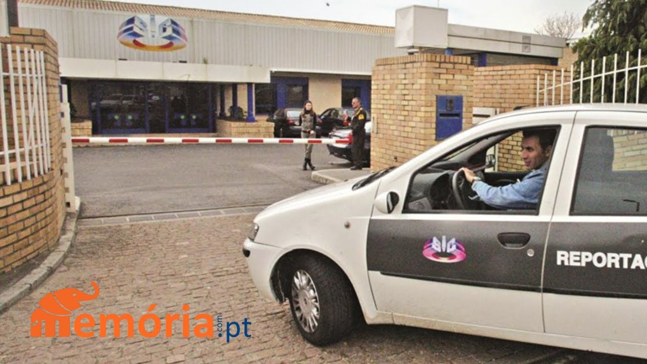 Construção da SIC em Carnaxide (1992)