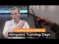 Richtig schießen mit Rotpunkt - Aimpoint Training Days Frankonia Academy mit Lang und Kurzwaffen