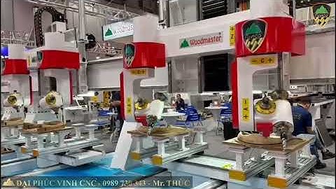 Siêu khủng máy Cnc 3D 5 trục 4 đầu làm việc đồng thời PRO-MASTER-T4x4