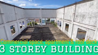 Nov-259 Commercial building 3 storey with 7 doors apartment and roof deck | gma cavite