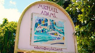 Michael Adams art gallery, Mahé, Seychelles