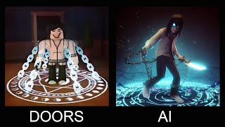 Doors Crucifix on Entities vs. AI | Comparison PART 2