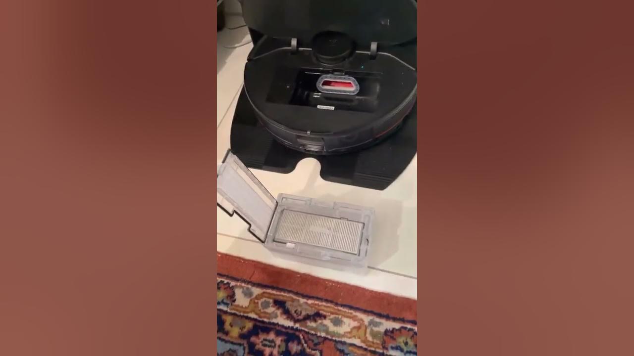 Roborock S7 MAXV Filter (im Staubbehälter) reinigen YouTube