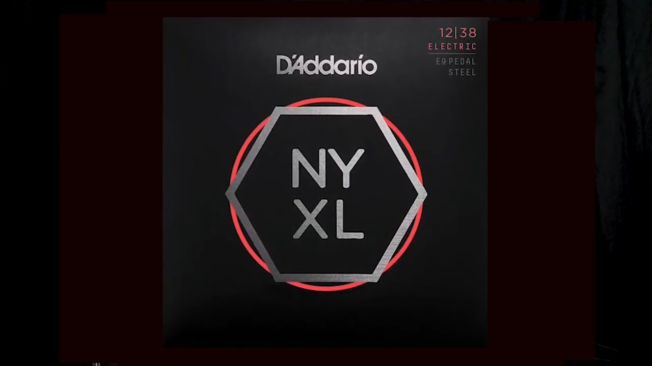 D'Addario NYXL Pedal Steel Strings YouTube