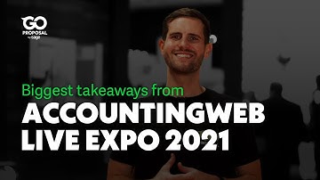 AccountingWEB Live Expo 2021 | The Round-Up | GoProposal
