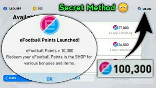New Method To Get Free 7000 Efootball Points In Pes 2021 Mobile | No Pc Needed | No Ban | Pes2021Mob