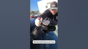 Windshield Removal Tool: Fast & Easy Glass Removal Hack!