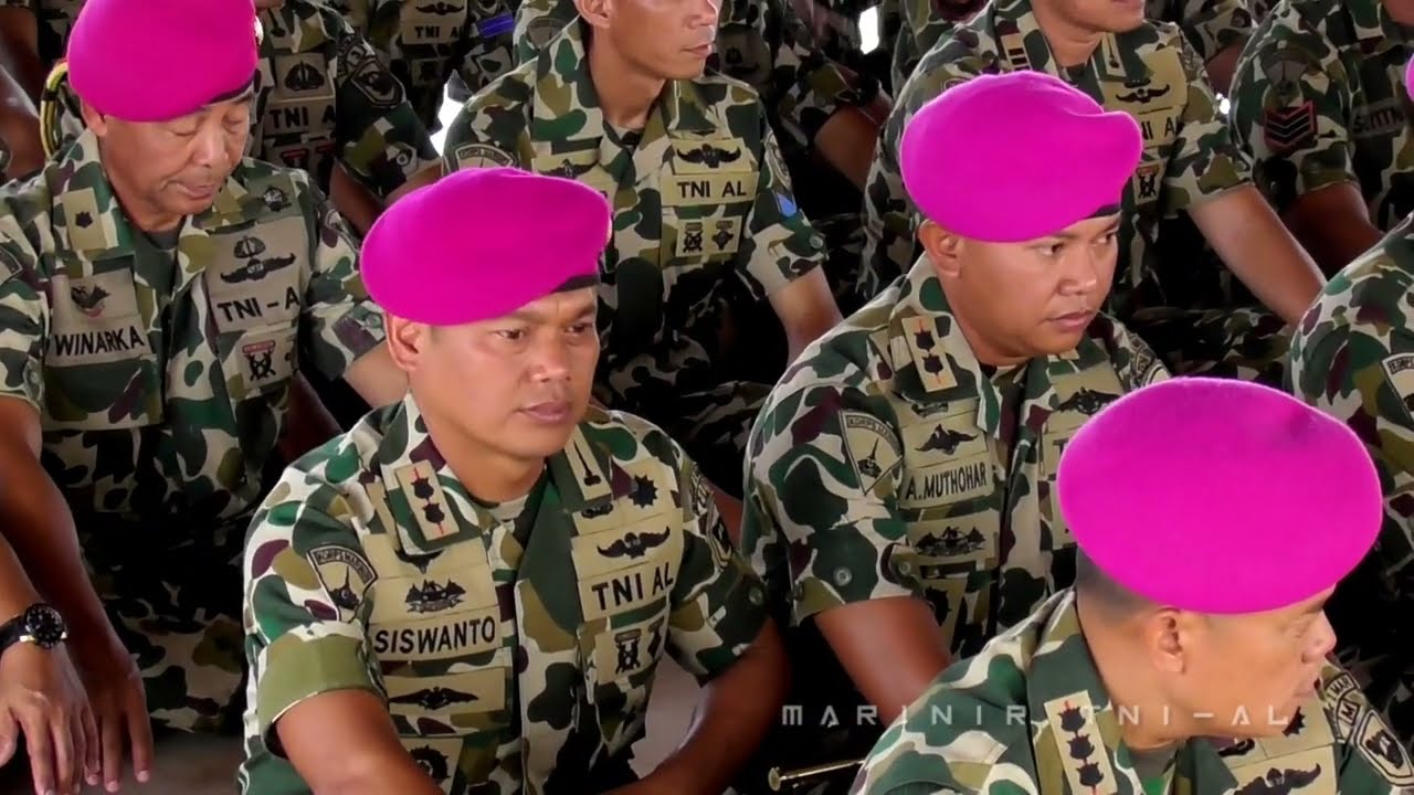 Menjelang HUT MARINIR Ke-79 Makam Sang Proklamator (Ir.Soekarno) dipenuhi Pasukan Marinir Hari ini