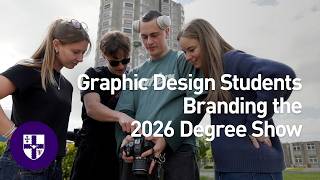 Graphic Design Students: Bringing the Concept to Life - Branding the 2026 Degree Show
Take a look behind the scenes at how our Graphic Design BA students created the entire thematic for the 2026 Degree Show at Loughborough University.
This video follows the students journey from the first rough idea of the Brutalist style to the final design inspired by the campus own sculpture, the Skellig. Youâll see how our students used the Universityâs professional design studios and expertise to turn their creative concepts into a real-world brand identity. Itâs a great example of how we help students bridge the gap between their studies and a career in the design industry.
Find out more about studying Graphic Design at Loughborough: https://www.lboro.ac.uk/study/undergraduate/courses/graphic-design/
Explore the 2026 Digital Showcase: https://sdcashow2026.lboro.ac.uk/
Follow Loughborough University:
YouTube: https://www.youtube.com/@lborouniversity
Instagram: https://www.instagram.com/lborouniversity/
TikTok: https://www.tiktok.com/@lborouniversity
Facebook: https://www.facebook.com/lborouniversity/
LinkedIn: https://www.linkedin.com/school/loughborough-university/
Website: https://www.lboro.ac.uk/
#LboroGrad #lborofamily
MB01OQQXZ7AYIZ5
MB01ZIHWO8VREEC Graphic Design Students: Bringing the Concept to Life - Branding the 2026 Degree Show
