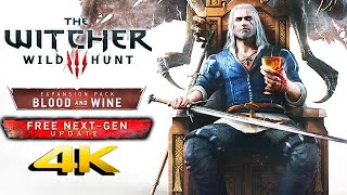 THE WITCHER 3 (PS5) BLOOD AND WINE DLC FULL GAME | DEATH MARCH DIFFICULTY【4K60ᶠᵖˢ NEXT GEN UPDATE】