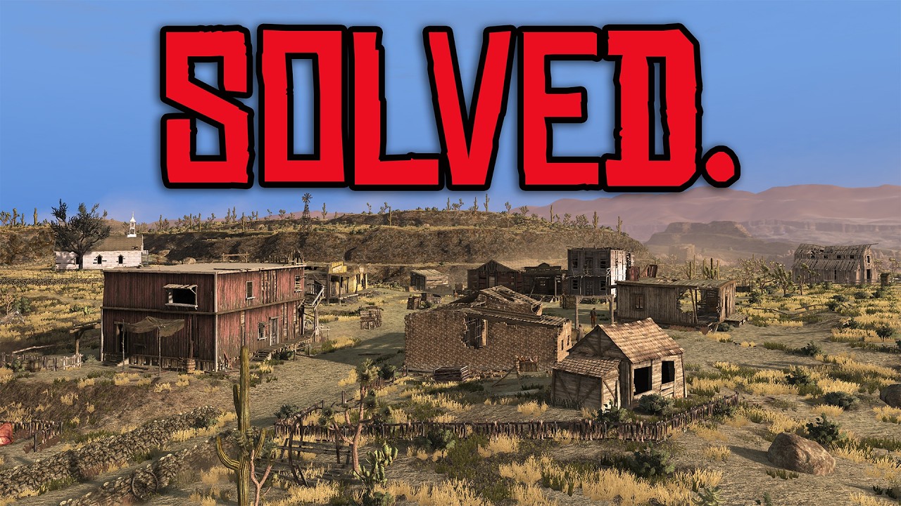 I Accidentally SOLVED an old Red Dead Redemption Mystery... (Tumbleweed Haunted)