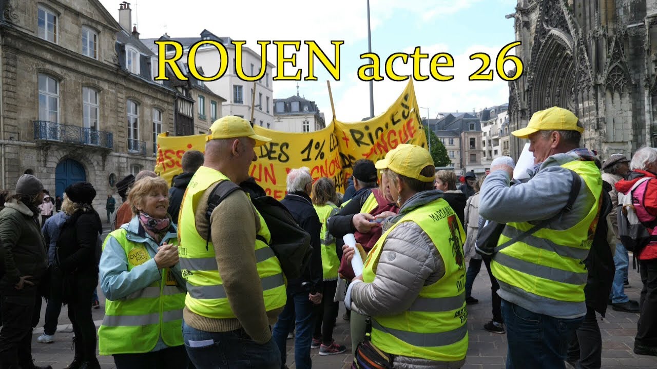 Gilets Jaunes Rouen Acte 26