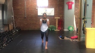 Kettlebell Goblet Split Squat