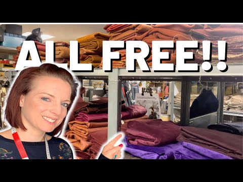 I found a tonne of FREE sewing and craft supplies! ✂️