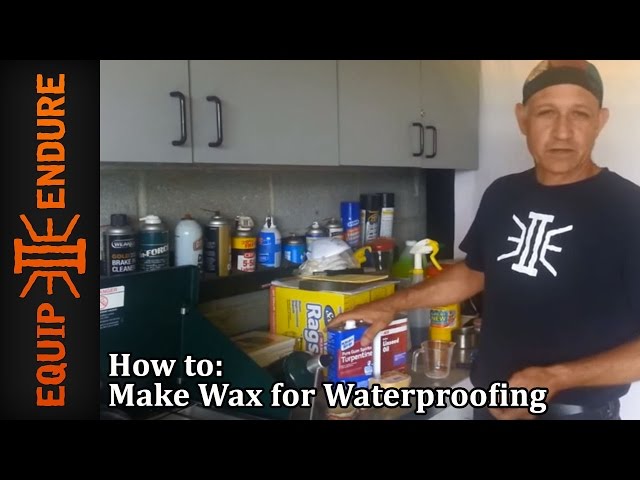 Making Waterproofing Wax – Vintage Karolina